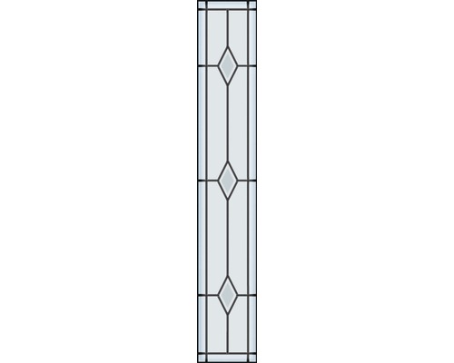 PERTURA Glasset glas in lood d 124 78x211,5 cm-0