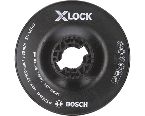 BOSCH Steunschijf X-Lock Ø 125 mm hard-0