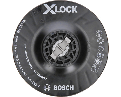 BOSCH Steunschijf X-Lock Ø 125 mm medium
