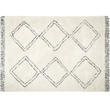 Vloerkleed Royal vierkant wit/zwart 160x230 cm-thumb-1