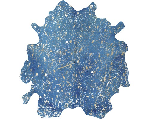 KAYOOM Koeienhuid Glam 410 blauw/goud 200x260 cm