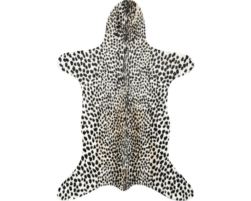 KAYOOM Vloerkleed Philippines cheeta imitatie zwart/wit 150x200 cm