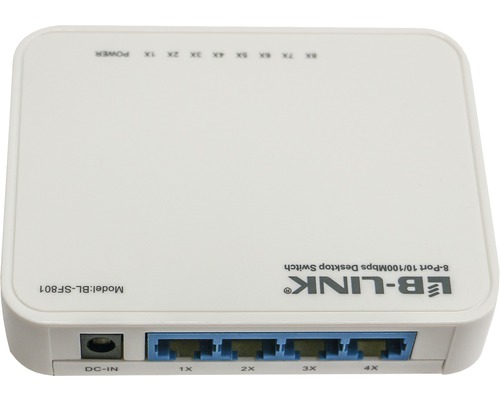 Desktop switch 10/100 Mbps 8-poorts