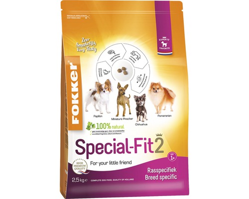 FOKKER hondenvoer Special-Fit2, 2,5 kg