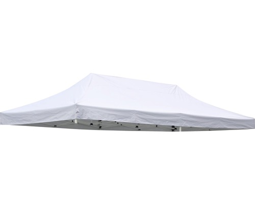 Dakdoek voor Easy Up tent wit 3x6 m (HB. 6824662)