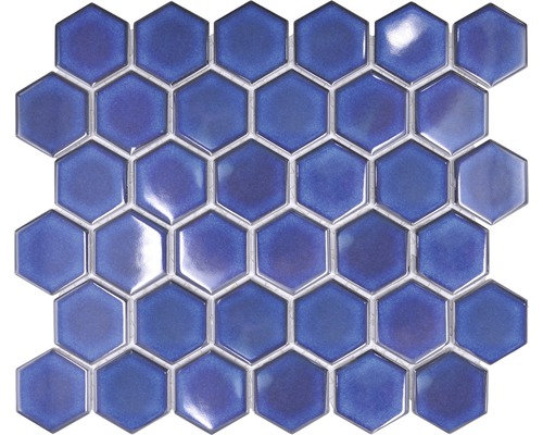 Keramisch mozaïek HX 560 blauw 32,5x28,1 cm-0