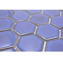 Keramisch mozaïek HX 560 blauw 32,5x28,1 cm-thumb-2