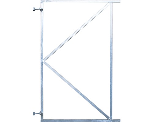 Gietvorm lekken verdieping Verstelbaar stalen poortframe vuurverzinkt grijs 100x155 cm kopen! |  HORNBACH