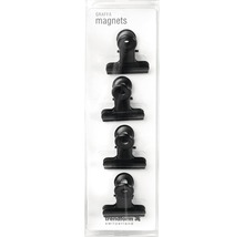 TRENDFORM Magneten clip zwart 4 stuks-thumb-1