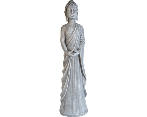 Optimaal Snooze dichtbij Decoratiefiguur Boeddha grijs 20x18x81 cm kopen bij HORNBACH