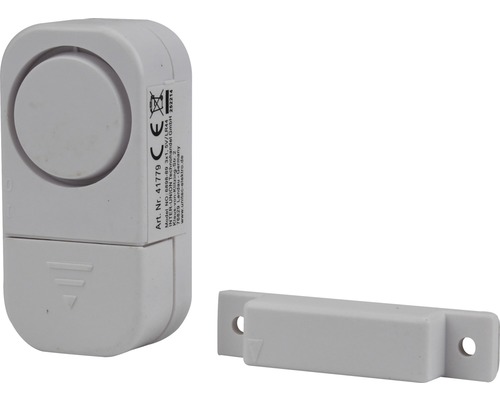 Raam- en deuralarm met magneetcontact, 3 stuks, wit