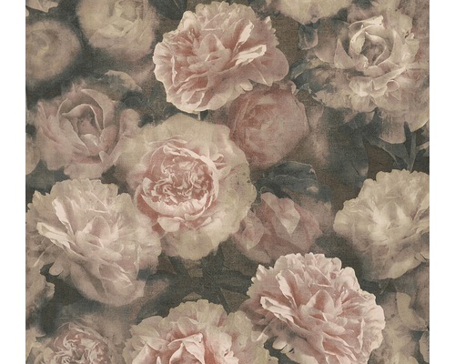 A.S. CRÉATION Vliesbehang 37402-2 Neue Bude - Edition II bloemen roze