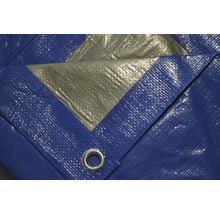 HORNBACH Afdekzeil zilver/blauw 2x3 m-thumb-3