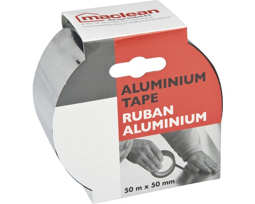 MACLEAN aluminium tape 50 m x 50 mm