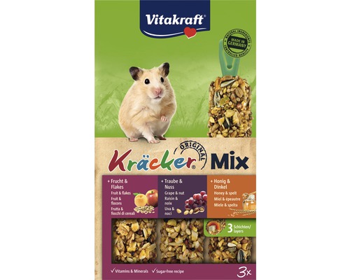 VITAKRAFT Kracker, hamster, druif, honing