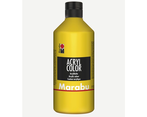 MARABU Acrylverf geel 019 500 ml
