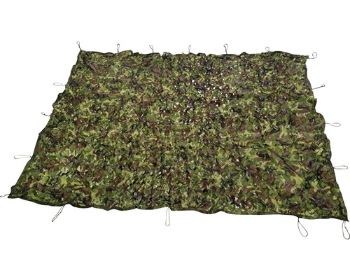 Camouflagenet schaduwdoek groen 200x300 cm