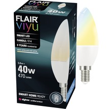 FLAIR Viyu Smart LED-lamp E14/6W kaarsvorm instelbaar wit-thumb-4