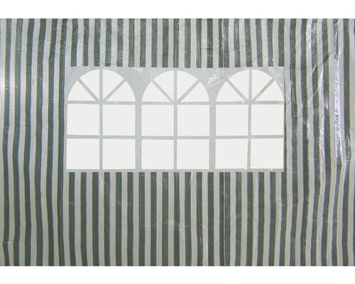 GARDEN PLACE Zijdeel Adria groen-wit met raam