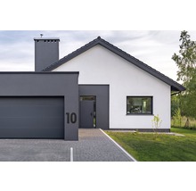 INTERSTEEL Huisnummer XL 30 cm mat zwart, nummer 1-thumb-1