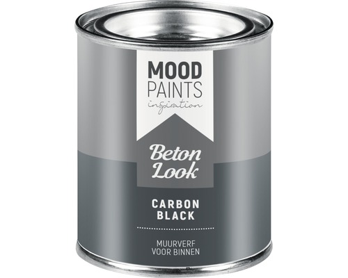 MOODPAINTS Muurverf Betonlook carbon black 100 ml