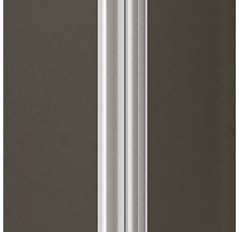 BREUER Douchecabine hoekinstap Fara4 80/90x185 cm mat zilver-thumb-2
