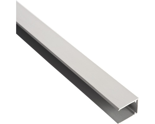 Gutta aluminium randafsluiting U-profiel voor 16 mm dubbele brugplaten 3000 mm