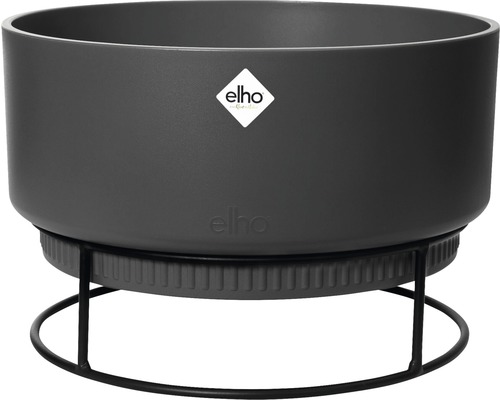 ELHO Pot b. for studio schaal Ø 30 cm H 19 cm zwart