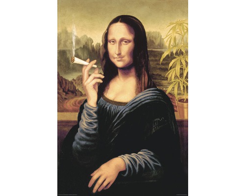 REINDERS Poster Mona Lisa 61x91,5 cm-0
