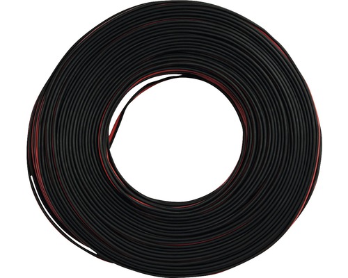 Luidsprekersnoer 2x0,75 mm² rood/zwart 100 m-0
