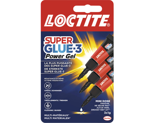 LOCTITE Power Gel secondelijm mini 3 x 1 g-0