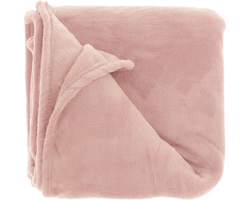 UNIQUE LIVING Plaid Claudi roze 150x200 cm