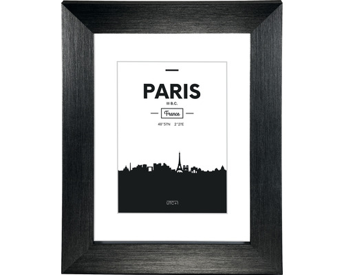 HAMA Fotolijst kunststof Paris zwart 13x18 cm-0