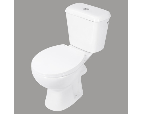 Staand toilet met reservoir PK uitgang incl. wc-bril