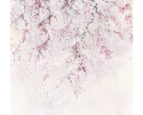 KOMAR Fotobehang vlies INX6-013 Ink Cherry blossoms 300x280 cm