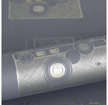ESTAHOME Vliesbehang 128825 #FAB polaroid camera’s goud/zwart-thumb-3