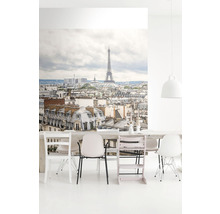ESTAHOME Fotobehang vlies 158810 #FAB Paris city view grijs/oranje 279x279 cm-thumb-1