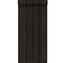 ORIGIN Vliesbehang 347526 Matières - Wood hout motief zwart-thumb-0