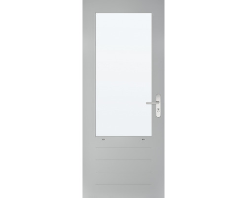 ARON Achterdeur IP66 grijs gegrond 93 x 211,5 cm