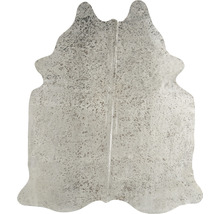 Koeienhuid Devore zilver ca. 180/200x200/220 cm-thumb-0