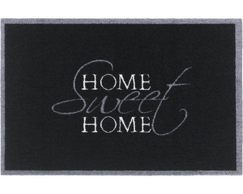 MD ENTREE Droogloopmat Home Sweet Home zwart 40x60 cm