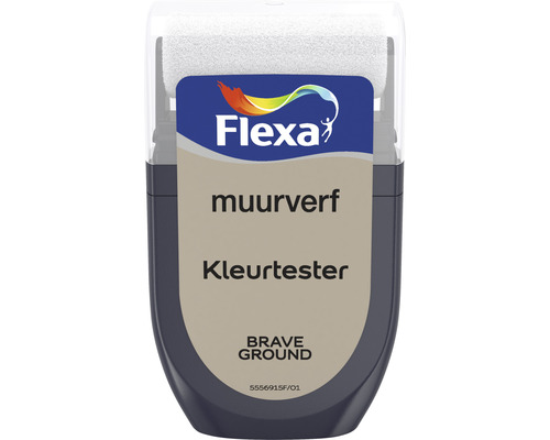 FLEXA Muurverf kleurtester Brave Ground 30 ml