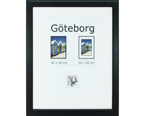 Hoe dan ook Permanent Discreet THE WALL Fotolijst hout Göteborg zwart 40x50 cm kopen! | HORNBACH