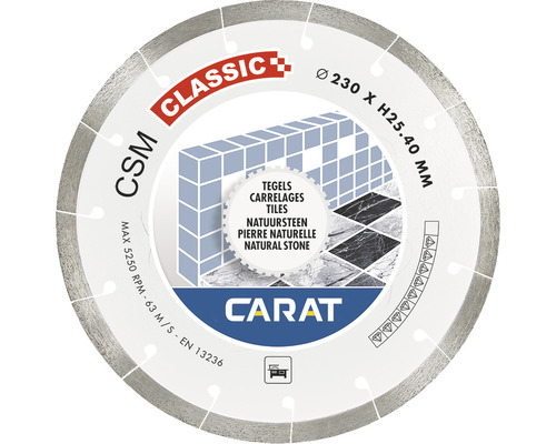 CARAT Diamantzaagblad tegels Ø200x25,4 mm CSMC