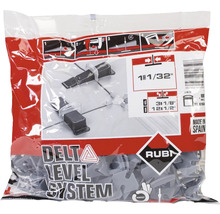 RUBI Delta level system clips 1 mm 3-12 mm, 100 stuks-thumb-0