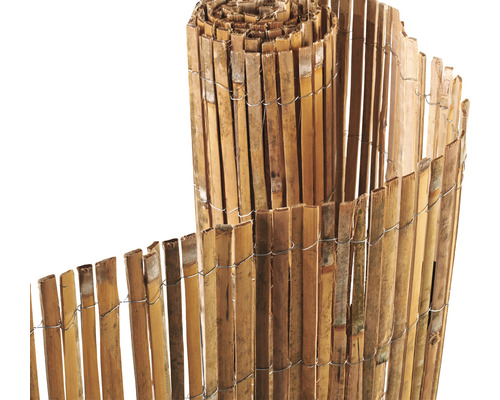 KONSTA Bamboemat op rol crème, 3 m x 180 cm