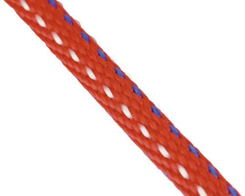 MAMUTEC Touw Paraloc polypropyleen rood/blauw/wit Ø 6 mm, meterwaren