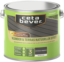 CETABEVER Vlonder & terrasbeits natuurlijk vergrijsd 2,5 l-thumb-0