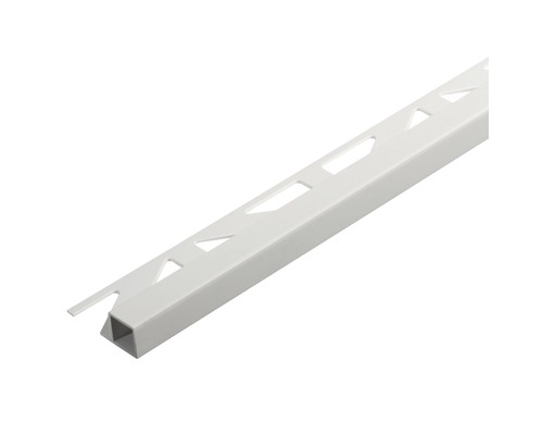 DURAL Vierkant-profiel Squareline DPSP 1130 PVC wit, lengte 250 cm hoogte 11 mm