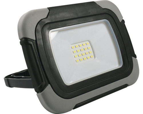 LED Accu werklamp 10W IP44 grijs/zwart